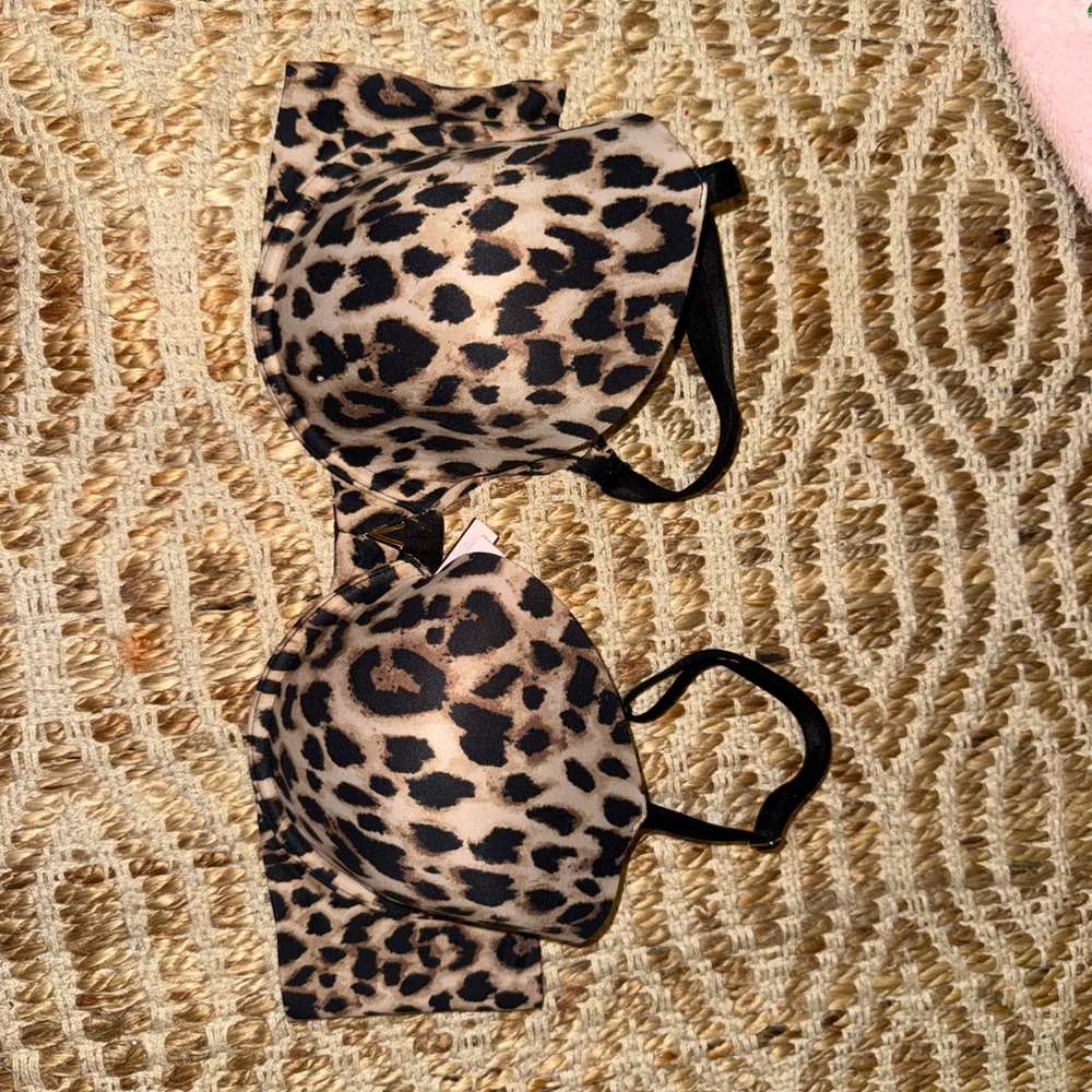 Leopard Print Bra